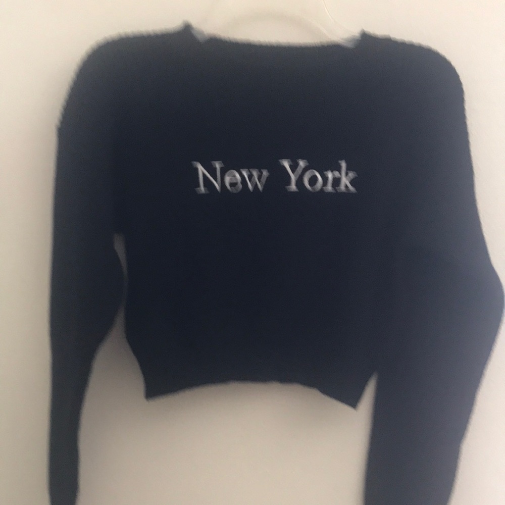 Black New York Sweater